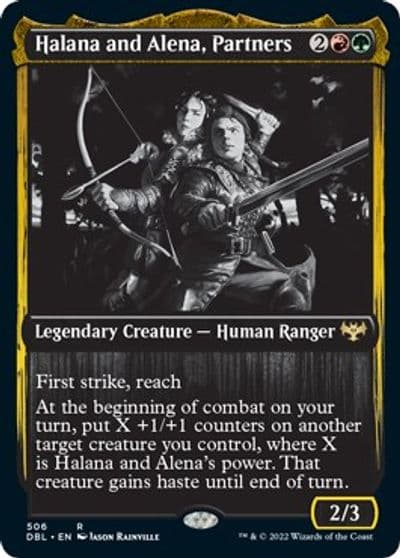 Halana and Alena Partners Innistrad: Double Feature Magic card