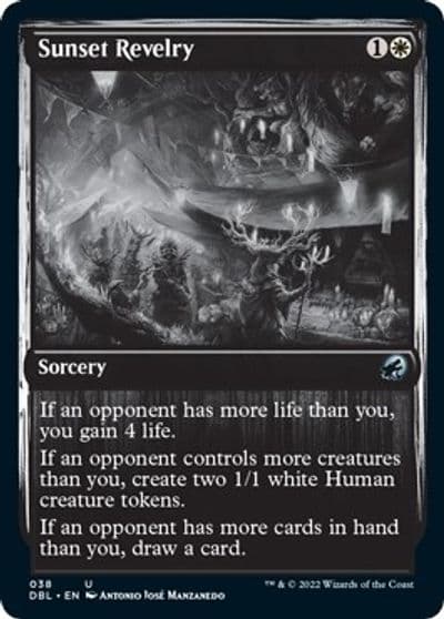 Sunset Revelry Innistrad: Double Feature Magic card