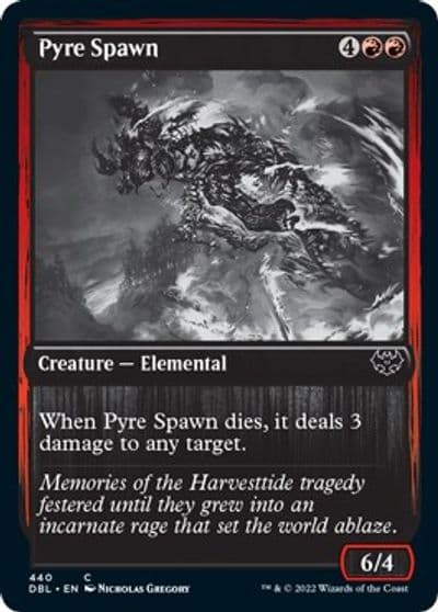 Pyre Spawn Innistrad: Double Feature Magic card