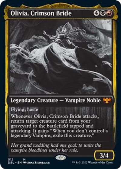 Olivia Crimson Bride Innistrad: Double Feature Magic card