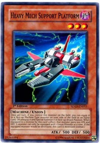 Heavy Mech Support Platform Structure Deck: Machine Re-Volt Yu-Gi-Oh! card