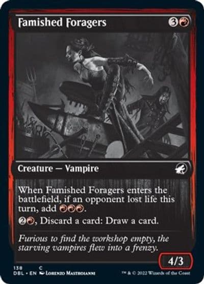 Famished Foragers Innistrad: Double Feature Magic card