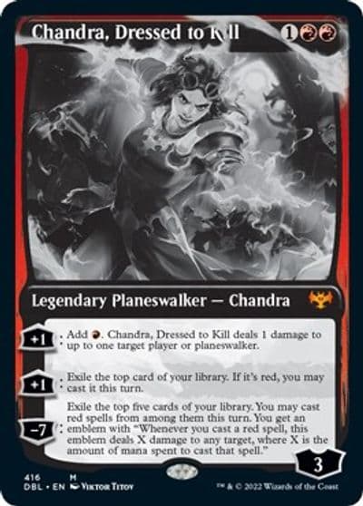 Chandra Dressed to Kill Innistrad: Double Feature Magic card