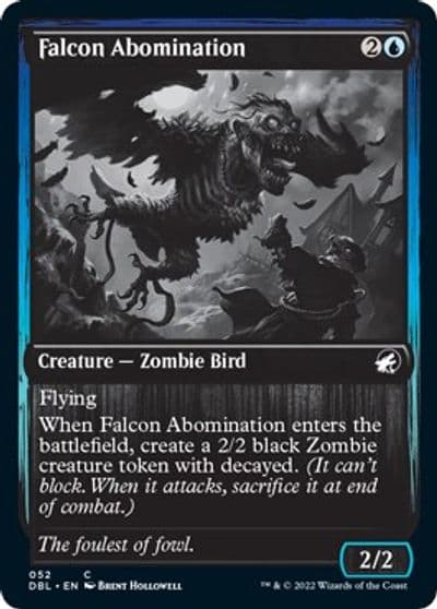 Falcon Abomination Innistrad: Double Feature Magic card