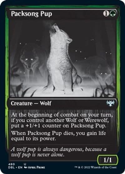 Packsong Pup Innistrad: Double Feature Magic card