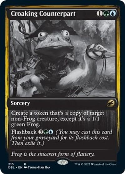 Croaking Counterpart Innistrad: Double Feature Magic card