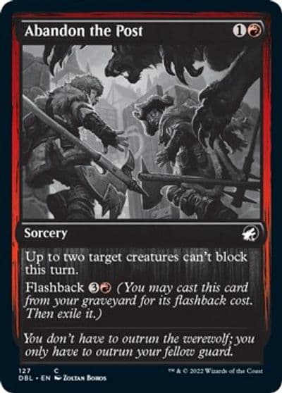 Abandon the Post Innistrad: Double Feature Magic card