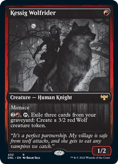 Kessig Wolfrider Innistrad: Double Feature Magic card
