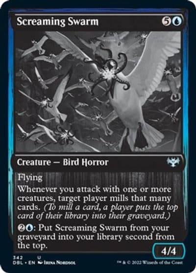 Screaming Swarm Innistrad: Double Feature Magic card