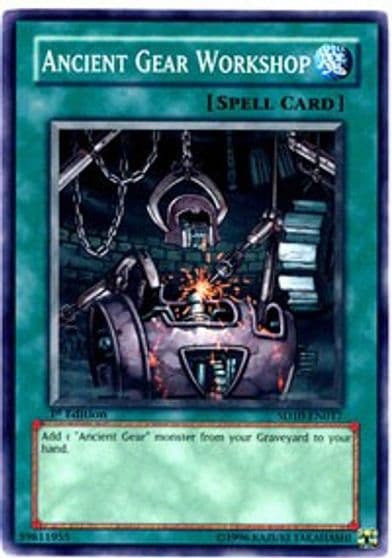 Ancient Gear Workshop Structure Deck: Machine Re-Volt Yu-Gi-Oh! card
