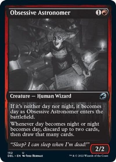 Obsessive Astronomer Innistrad: Double Feature Magic card