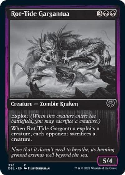 Rot Tide Gargantua Innistrad: Double Feature Magic card