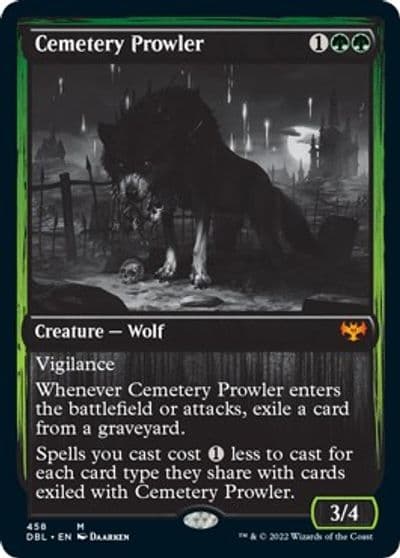 Cemetery Prowler Innistrad: Double Feature Magic card