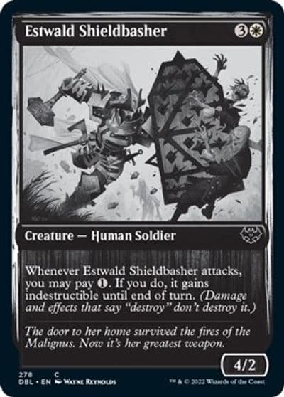 Estwald Shieldbasher Innistrad: Double Feature Magic card