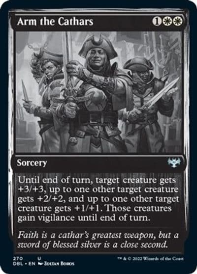 Arm the Cathars Innistrad: Double Feature Magic card