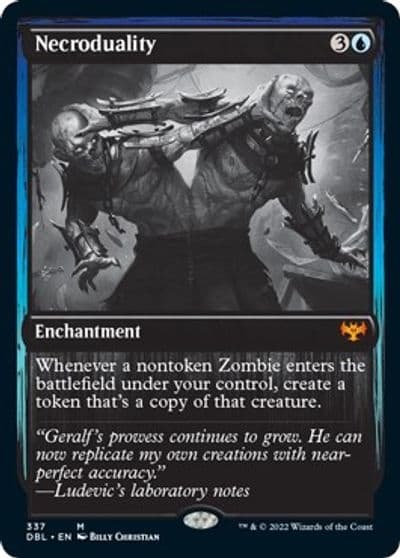 Necroduality Innistrad: Double Feature Magic card