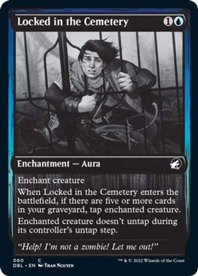 Locked in the Cemetery Innistrad: Double Feature Magic card