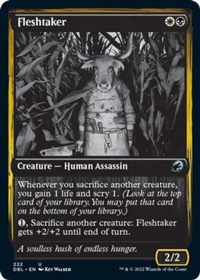 Fleshtaker Innistrad: Double Feature Magic card