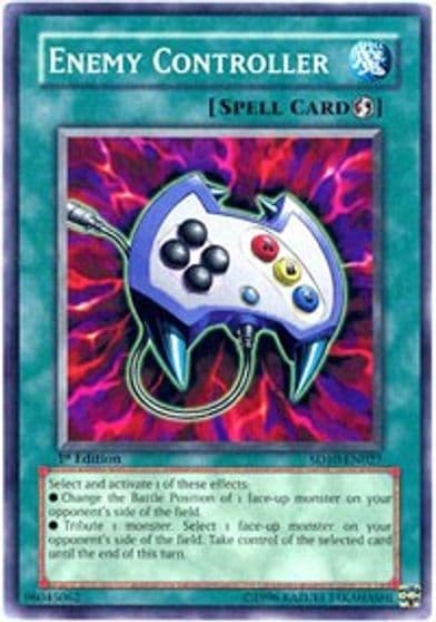 Enemy Controller Structure Deck: Machine Re-Volt Yu-Gi-Oh! card