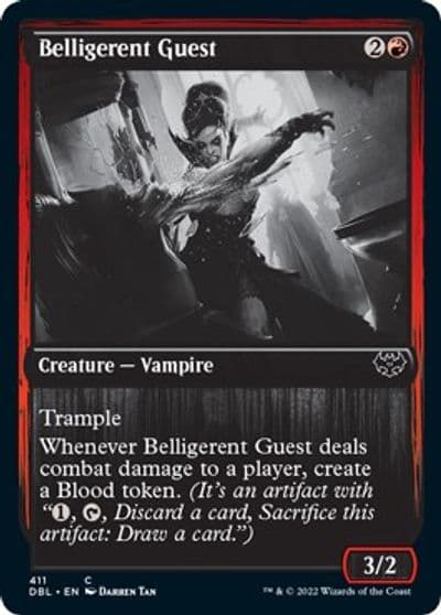 Belligerent Guest Innistrad: Double Feature Magic card