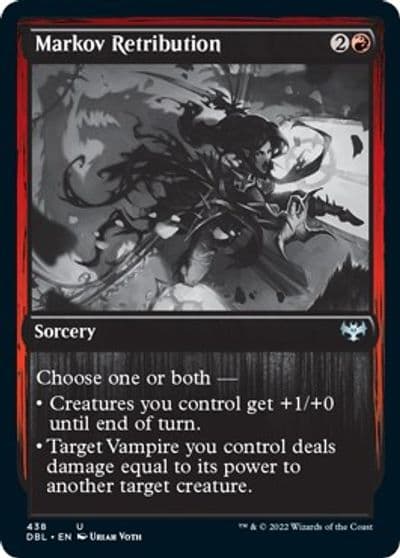 Markov Retribution Innistrad: Double Feature Magic card