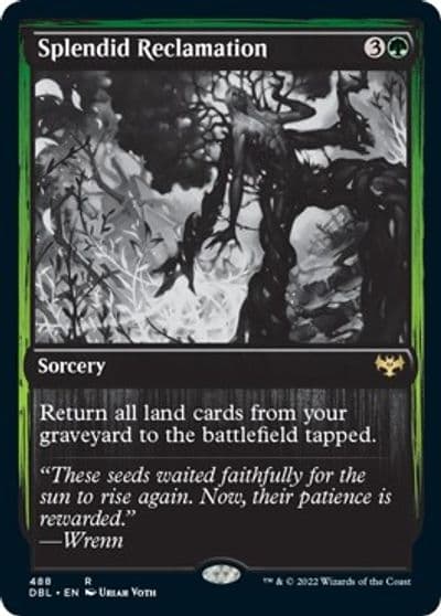 Splendid Reclamation Innistrad: Double Feature Magic card