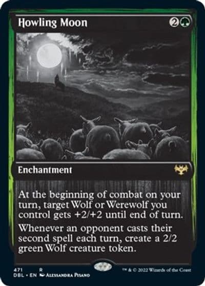 Howling Moon Innistrad: Double Feature Magic card