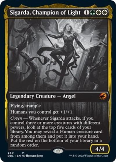 Sigarda Champion of Light Innistrad: Double Feature Magic card