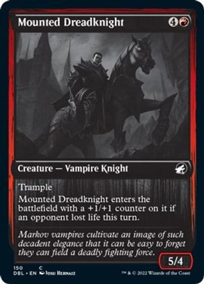 Mounted Dreadknight Innistrad: Double Feature Magic card
