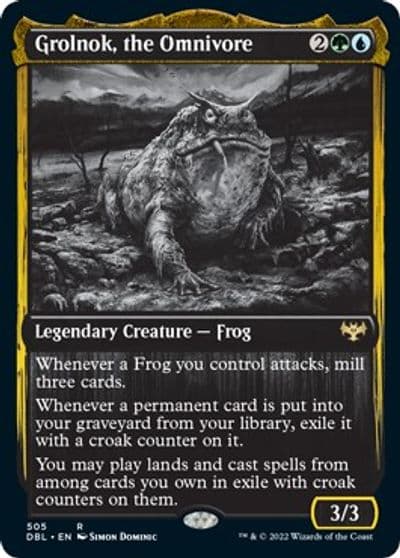 Grolnok the Omnivore Innistrad: Double Feature Magic card