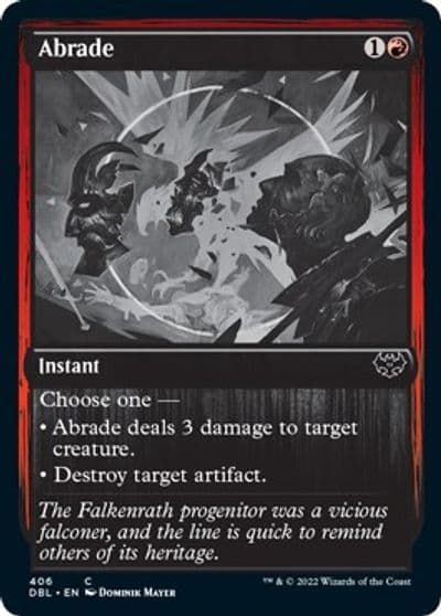 Abrade Innistrad: Double Feature Magic card