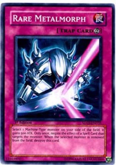 Rare Metalmorph Structure Deck: Machine Re-Volt Yu-Gi-Oh! card