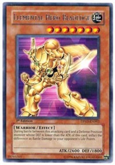 Elemental Hero Bladedge Duelist Pack 3: Jaden Yuki 2 Yu-Gi-Oh! card