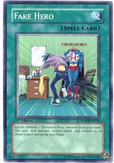 Fake Hero Duelist Pack 3: Jaden Yuki 2 Yu-Gi-Oh! card