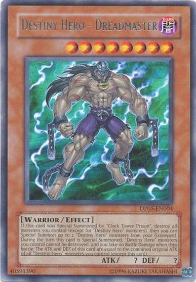 Destiny Hero Dreadmaster Duelist Pack 5: Aster Phoenix Yu-Gi-Oh! card