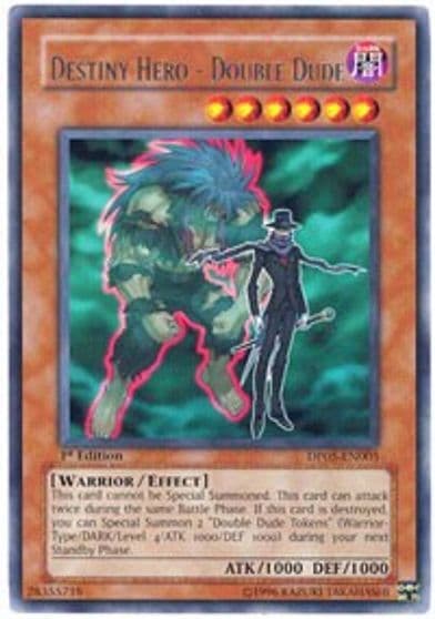 Destiny Hero Double Dude Duelist Pack 5: Aster Phoenix Yu-Gi-Oh! card