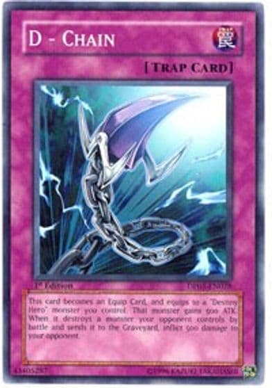 D Chain Duelist Pack 5: Aster Phoenix Yu-Gi-Oh! card