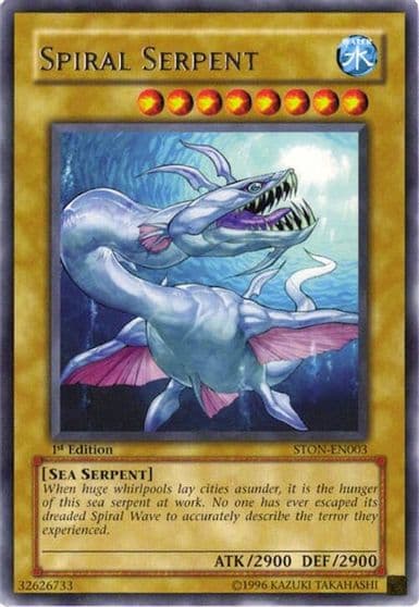 Spiral Serpent Strike of Neos Yu-Gi-Oh! card