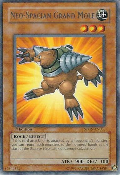 Neo Spacian Grand Mole Strike of Neos Yu-Gi-Oh! card