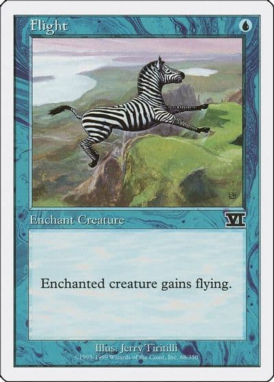 Flight Classic Sixth Edition Magic card