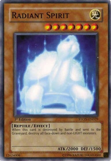 Radiant Spirit Strike of Neos Yu-Gi-Oh! card