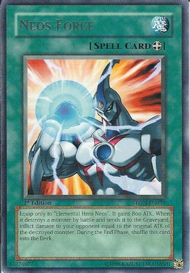 Neos Force Strike of Neos Yu-Gi-Oh! card