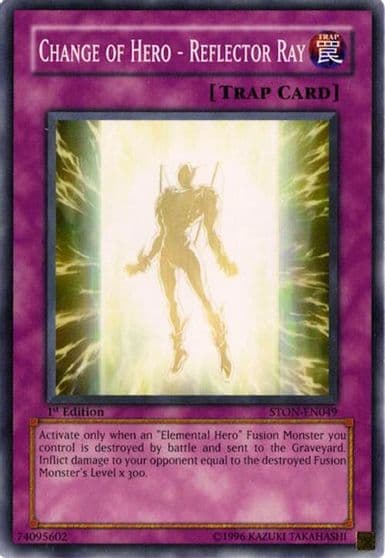 Change of Hero Reflector Ray Strike of Neos Yu-Gi-Oh! card