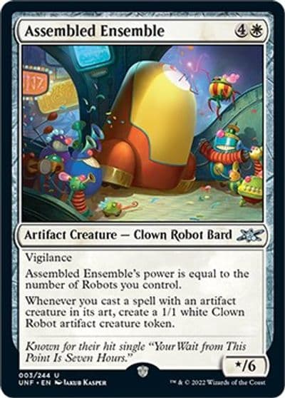 Assembled Ensemble Unfinity Magic card