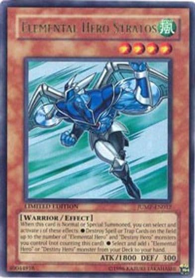 Elemental Hero Stratos Shonen Jump Magazine Promos Yu-Gi-Oh! card