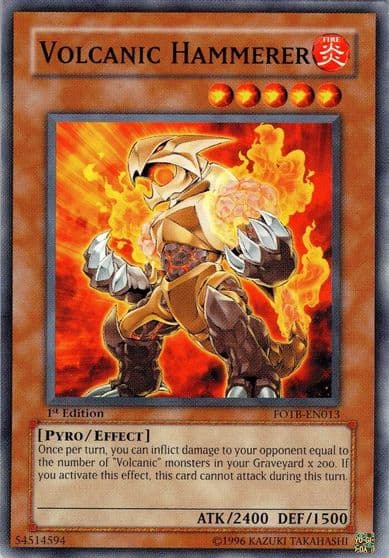 Volcanic Hammerer Force of the Breaker Yu-Gi-Oh! card