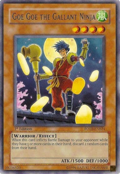 Goe Goe the Gallant Ninja Force of the Breaker Yu-Gi-Oh! card