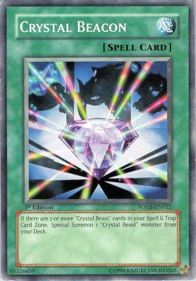 Crystal Beacon Force of the Breaker Yu-Gi-Oh! card