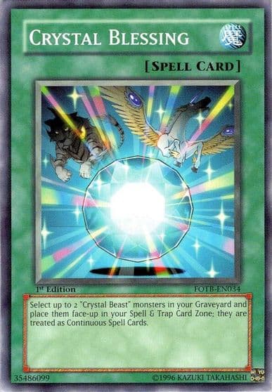 Crystal Blessing Force of the Breaker Yu-Gi-Oh! card