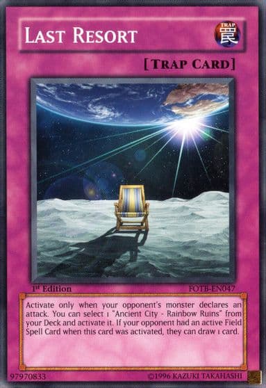 Last Resort Force of the Breaker Yu-Gi-Oh! card